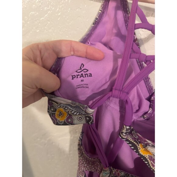 Prana Tulum Colorful One Piece Swimsuit Floral - Picture 6 of 9